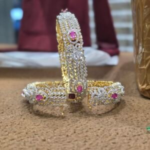 GJ OPENABLE BANGLES (RUBY)